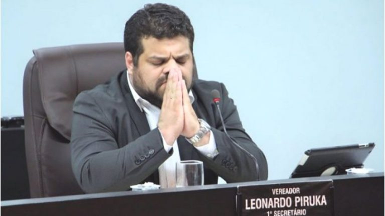 Leonardo Piruka propõe projeto de lei inconstitucional na Câmara