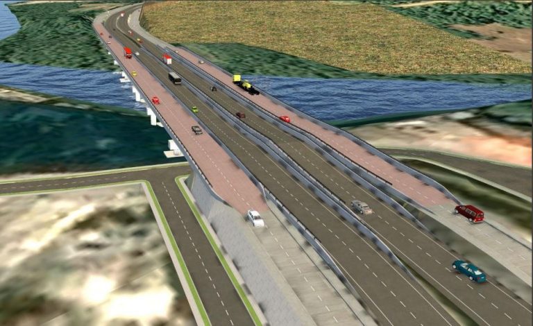 Obras da ponte da marginal leste altera o transito na 3700