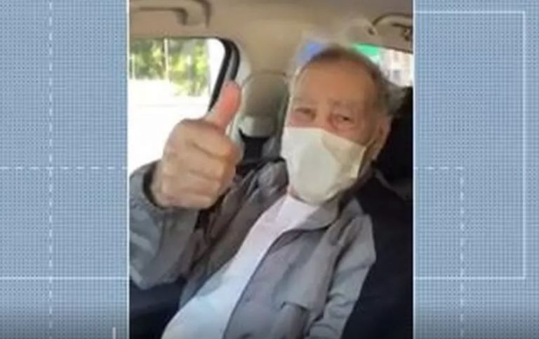 Após perder mulher para o COVID-19, paciente de 91 anos é infectado, internado e recebe alta em SC