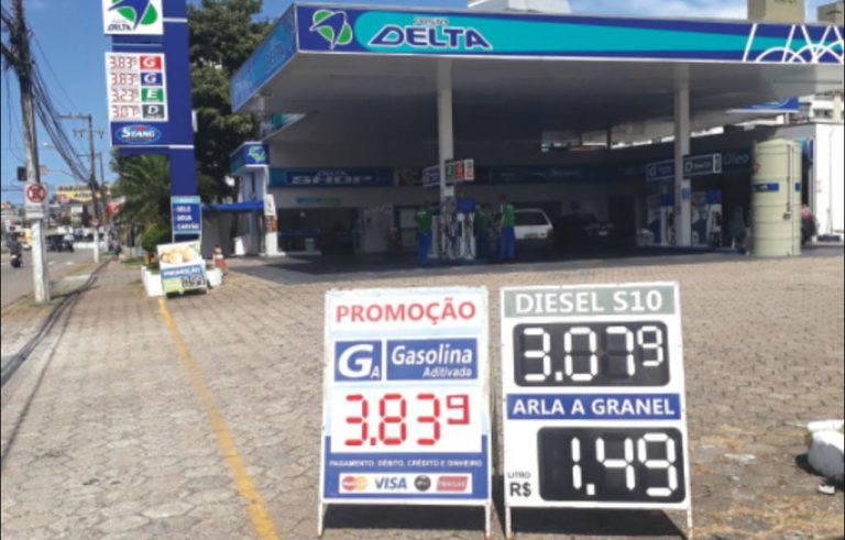 Gasolina por até R$ 3,83 em postos da região