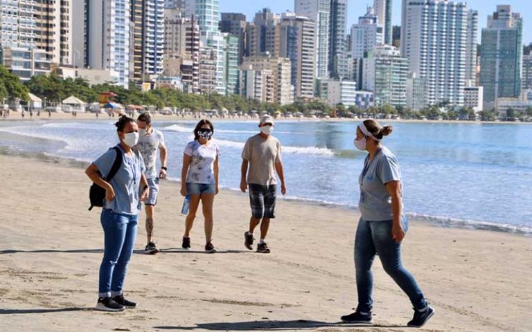 Uso de máscara será obrigatória em toda Balneário Camboriú