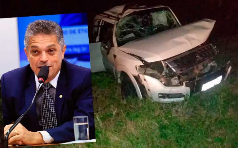 Ex-deputado João Rodrigues sofre grave acidente na BR-282