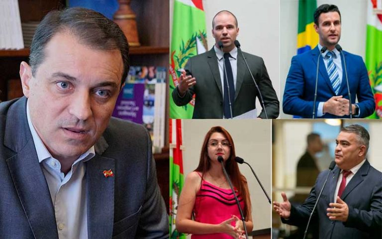 PSL catarinense suspende quatro deputados anti-Moisés, até mesmo presidente da CPI dos respiradores