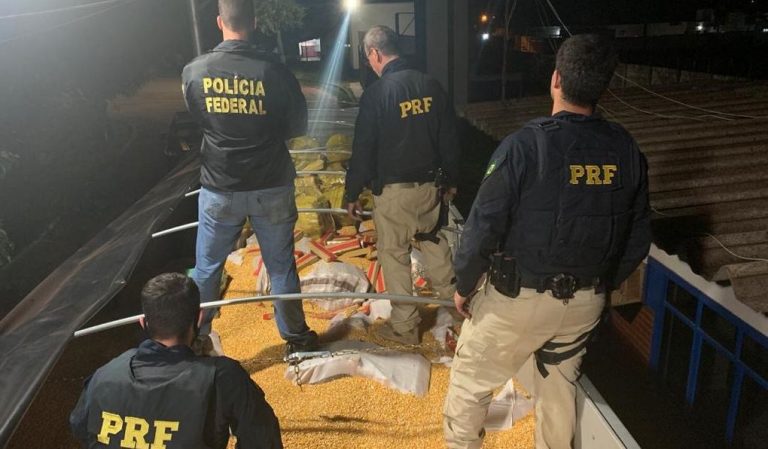 Quase 30 toneladas: PRF e PF fazem a maior apreensão de drogas da história