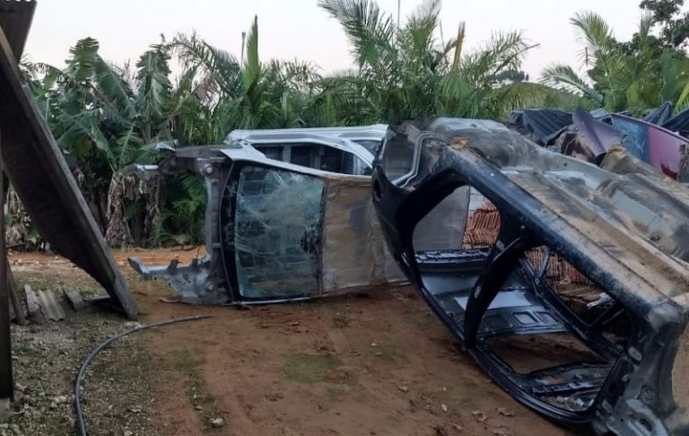 Desmanche é localizado e suspeitos são presos em Barra Velha