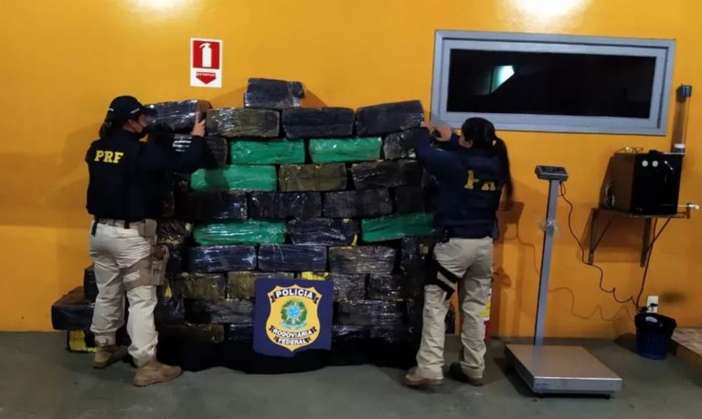 Mais de 700 quilos de drogas são apreendidos na BR-101