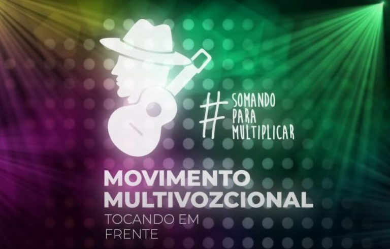 Videoclipe reúne 160 personalidades para cantar “Tocando em frente”