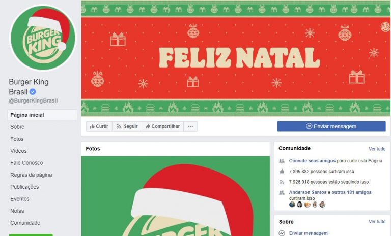 Burger King adianta campanha de Natal para “acabar” com 2020