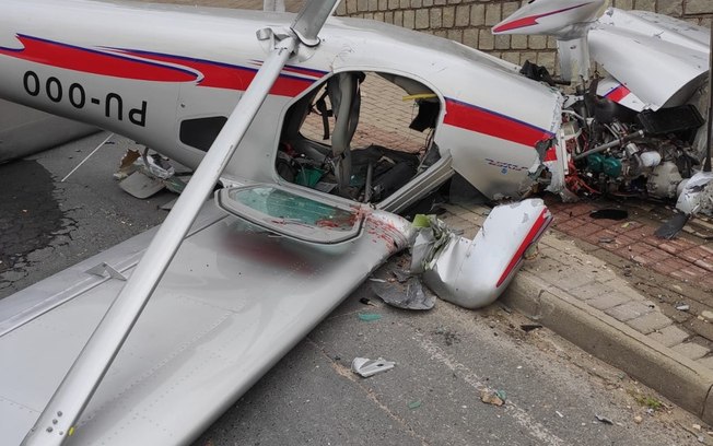 Sobreviventes da queda de monomotor em SC recebem alta do Hospital