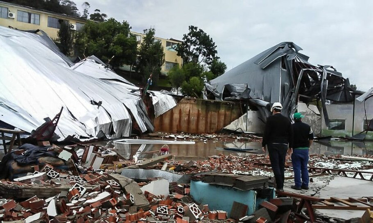 Até o momento, temporal causou sete mortes em Santa Catarina