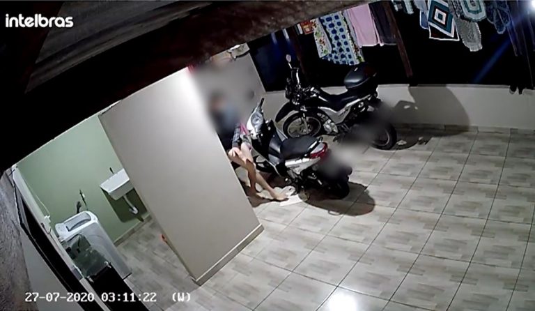 VÍDEO: Ladrão de calcinhas é flagrado por câmeras de segurança em Schroeder