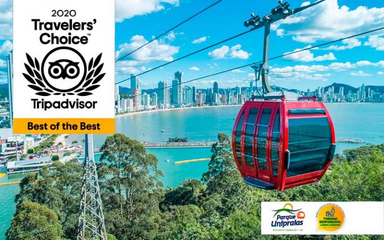 Parque Unipraias conquista prêmio “Tripadvisor Travellers’ Choice “