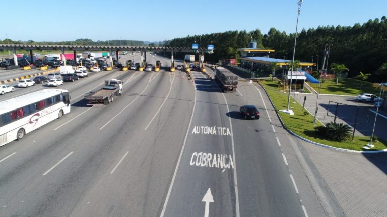 Arteris Litoral Sul tem nova tarifa de pedágio a partir do dia 8 (sábado)