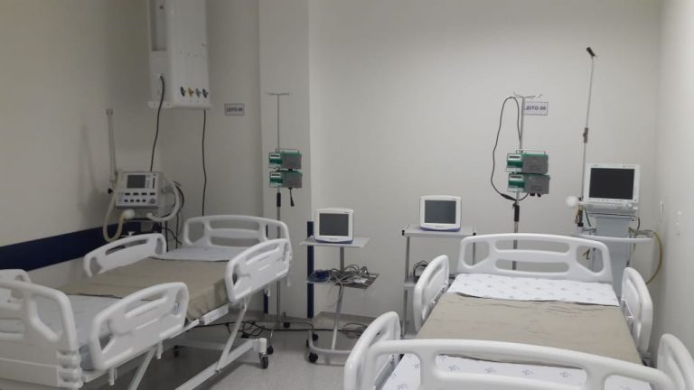 Ativados os leitos de UTIs para COVID doados por empresários