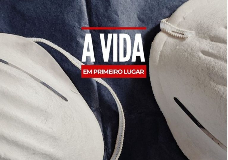Sindisol realiza ação pelo uso de máscaras em BC
