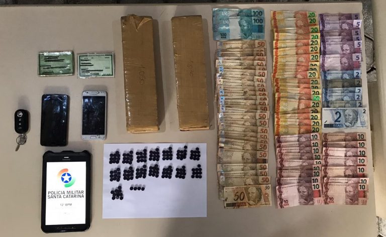 Operação Onipresença III – Drogas, arma e dois traficantes presos em BC