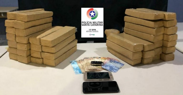Operação Onipresença III – 30 kg de maconha apreendidos e dois traficantes presos