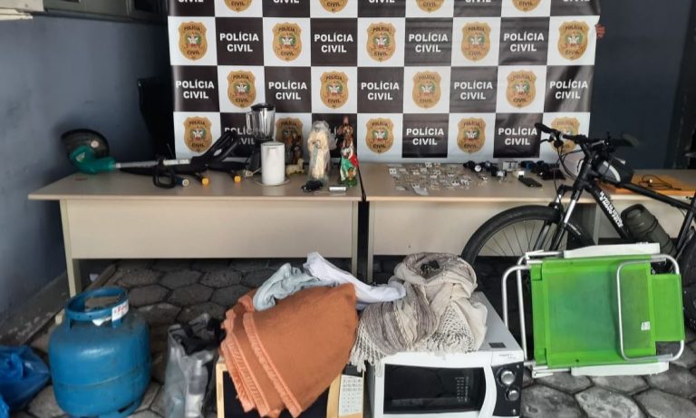 Bando é preso por receptação em Balneário Camboriú