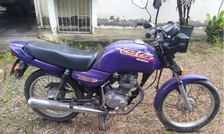 Homem rouba a mesma moto 3 vezes em 7 anos