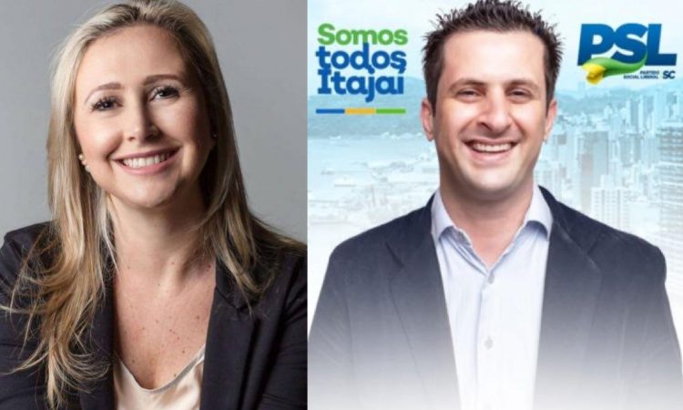 Anna Carolina e Fernando Pegorini desistem de concorrer à prefeitura de Itajaí