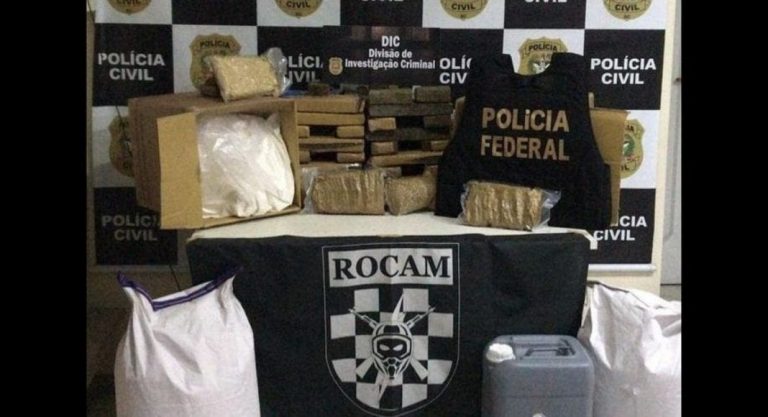 Casal é preso com 35 kg de maconha e quatro kg de MDMA