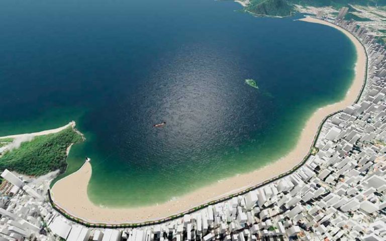 Três empresas são habilitadas na licitação do alargamento da Praia Central