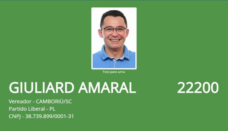 Fala Candidato – Giuliard Amaral  | PL | Camboriú