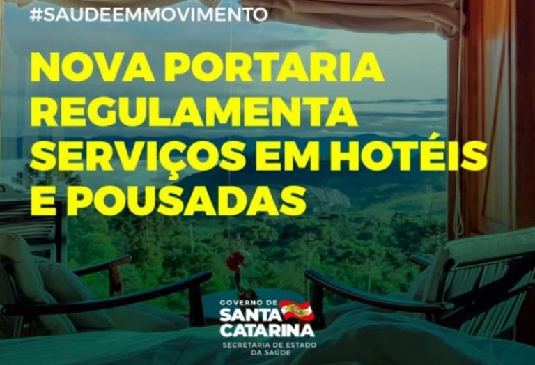 Estado regulamenta serviços de alimentação, academias e uso de piscina em hotéis e pousadas