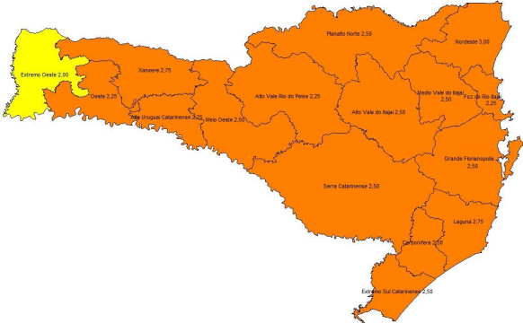 Covid-19: Santa Catarina deixa de ter regiões em estado gravíssimo