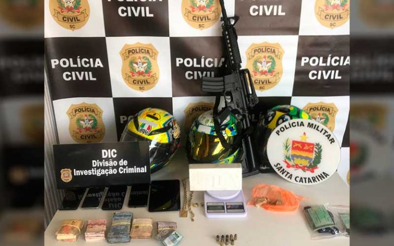 Ação conjunta prende liderança do tráfico em Balneário Camboriú.