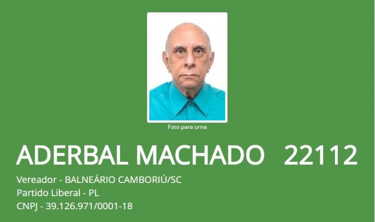 Fala Candidato – Aderbal Machado  | PL | Balneário Camboriú