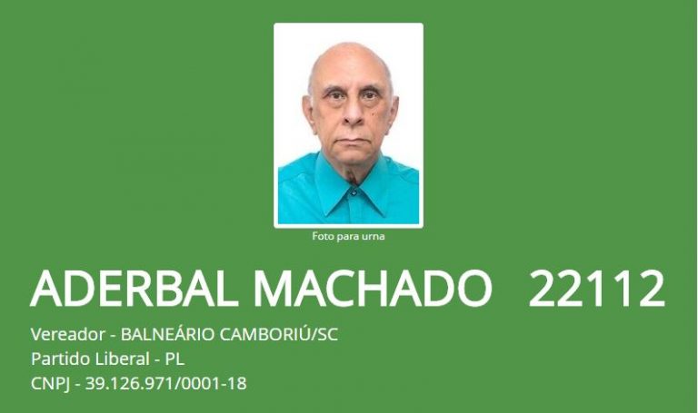 Fala Candidato – Aderbal Machado  | PL | Balneário Camboriú