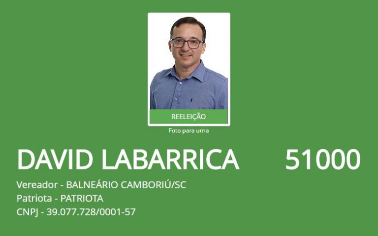 Fala Candidato – David La Barrica | Patriota | Balneário Camboriú