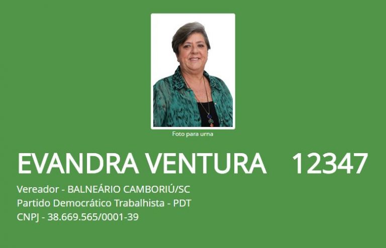 Fala Candidato – Evandra Ventura | PDT | Balneário Camboriú