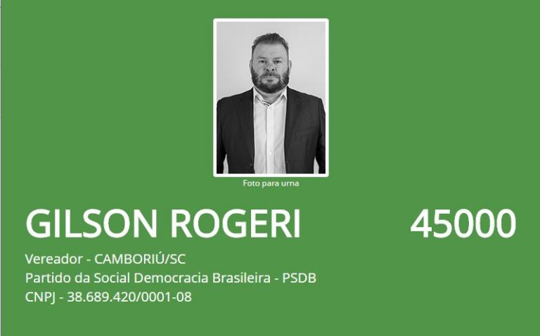 Fala Candidato – Gilson Rogeri  | PSDB | Camboriú
