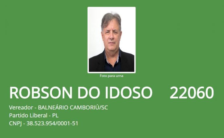 Fala Candidato – Robson do Idoso  | PL | Balneário Camboriú