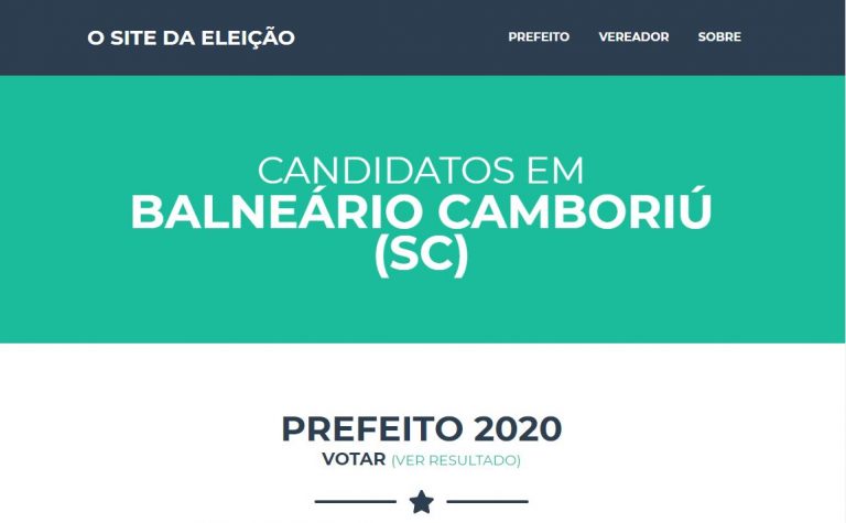 O site que faz enquetes eleitorais está fora da lei