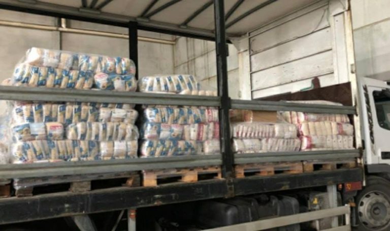 Ladrões roubam 6 toneladas de arroz de depósito