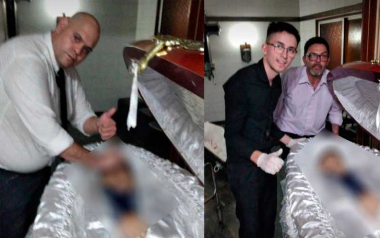 Funcionário de funerária é demitido por tirar foto com o corpo de Maradona