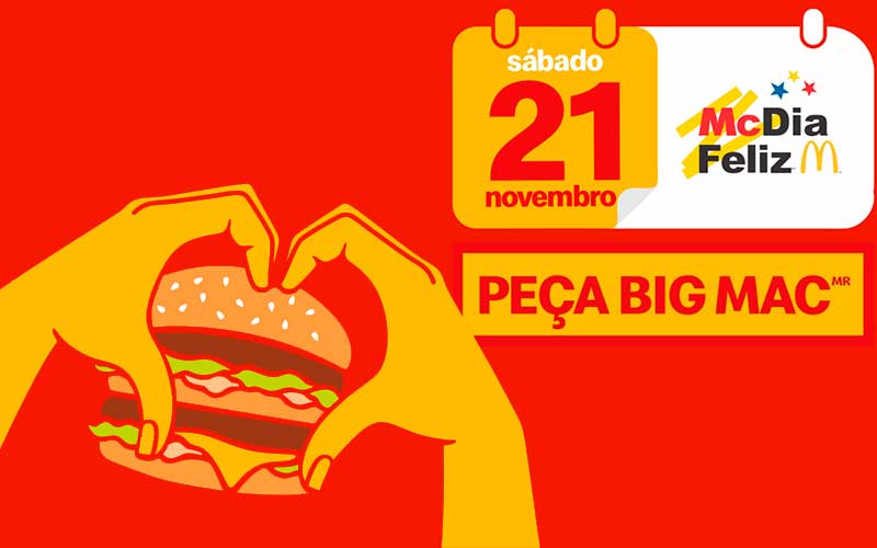 McDia Feliz 2020 será neste sábado (21) Portal Visse?