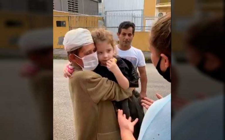 Menina sequestrada em Palhoça é encontrada pela polícia.