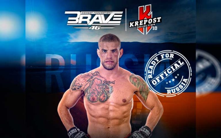 Leonardo Macarrão enfrenta Eldar Eldarov no BRAVE Combat Federation