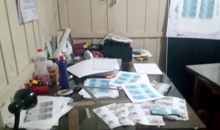 Polícia Militar estoura laboratório de falsificação de dinheiro em Blumenau