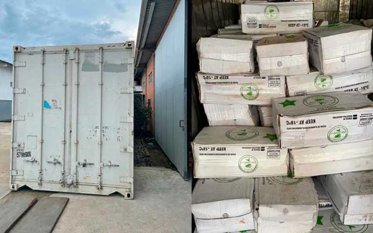 Polícia Civil apreende carga ilegal de três toneladas de camarão em Navegantes