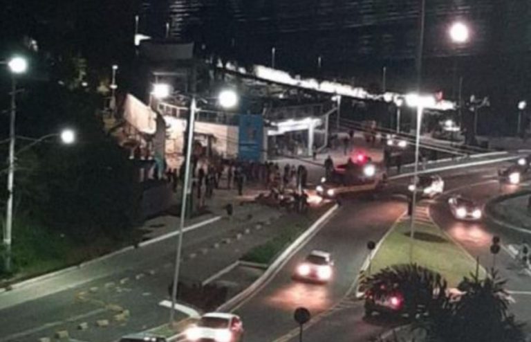 Mulher é atropelada por ciclista na estrada da Rainha