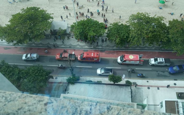 Mulher morre após mal súbito na Praia Central