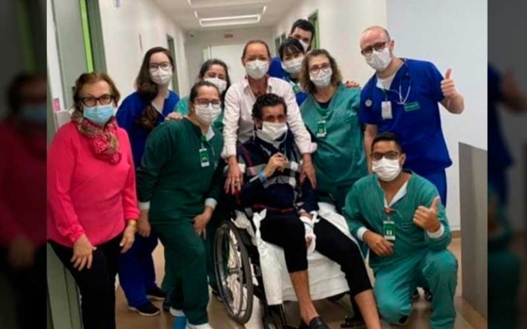 Camboriú: Victor Piccoli tem alta do hospital