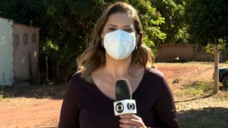 Vídeo: Repórter da Globo aparece na Record dançando após captura de Lázaro