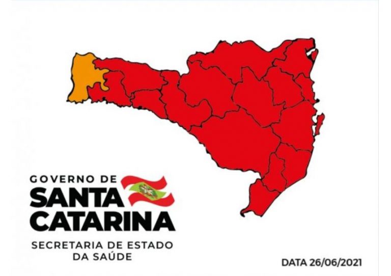 Itajaí puxa matriz e região da AMFRI permanece em risco gravíssimo para Covid-19