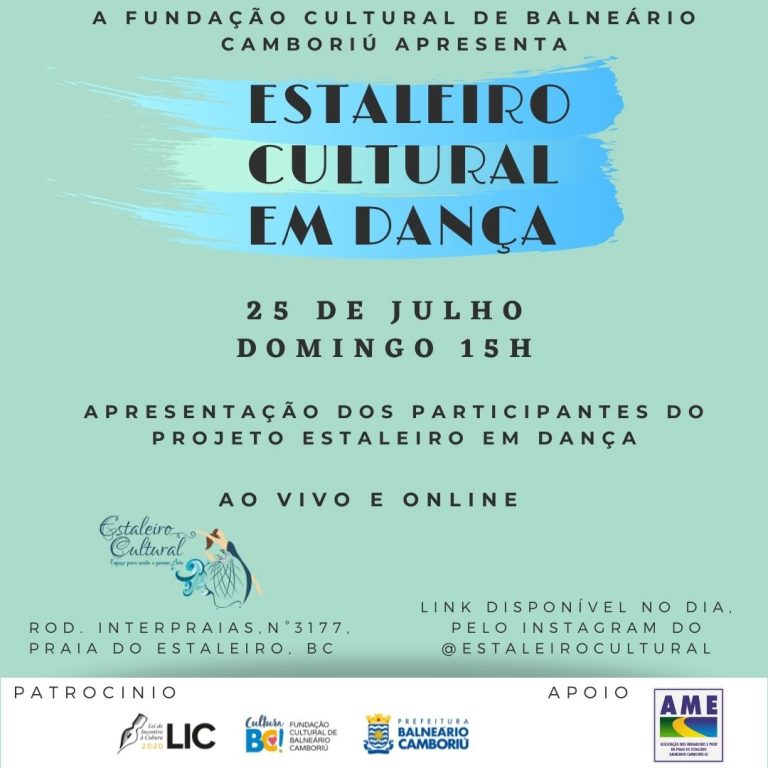 Balé Clássico do “Projeto Estaleiro em Dança” no Espaço Estaleiro Cultural